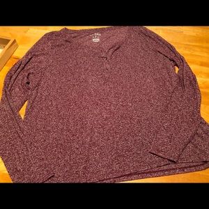 Long sleeve Henley